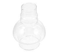 Cabilock Clear Glass Oil Lamp Shade Replacement Kerosene Lantern Globe Lamp Cover for Dining Room Living Room Home Decor