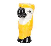 Cabilock Cocktail Mugs Parrot Tiki Mug Parrot Cocktail Glasses Ceramic Tiki Cocktail Glasses for Cool Summer Parties and Events Tiki Cocktail Mugs