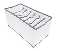 Cabilock Collapsible Wardrobe Organizer Storage Box Mesh Clothes Storage Compartments Portable Lightweight for Travel Bedroom