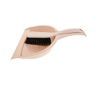 Cabilock Compact Mini Dustpan and Brush Set with Natural Wooden Handle Handheld Whisk Broom for Quick Sweeping of Dust and Pet Hair Desks and Floors for Household Cleaning
