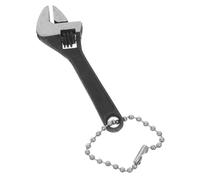 Cabilock Compact Mini Pipe Wrench Adjustable Spanner with Ergonomic Handle for Household Repairs and Precision DIY Projects Small Portable Crescent Wrench for Plumbers and Bike Maintenance