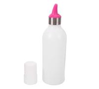 Cabilock Condiment Squeeze Bottle, Pp Reusable Sauce Dispenser with Cap, Easy-squeeze Design and Excellent Sealing for Kitchen Condiments, Ketchup, Soy Sauce and Dressing