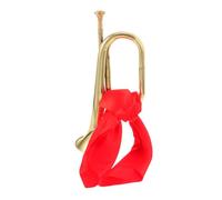 Cabilock Copper Alloy Bugle Military Style Professional Brass Wind Instrument for Beginners, Student Band Use, Lightweight Bugle Horn for Outdoor Marching and Ceremonies