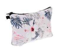 Cabilock Cosmetic Bag Portable Travel Makeup Organizer Case Cartoon Digital Printing Pattern for Daily Use Weekend Trips Keeps Your Cosmetics Tidy and Dry