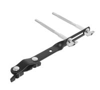 Cabilock Cowbell Mount Holder Bracket for Drums Metal Percussion Accessory Adjustable Mounting Bracket Extended Rod for Cowbell and Jam Blocks