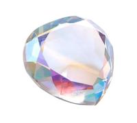 Cabilock Creative Crystal Hand Holding Decorative Love Heart Diamond Nail Art Decor, 8cm Shining Brightly with Unique Style for Office and Home Decoration