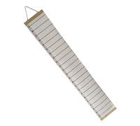 Cabilock Creative Nordic Style Boys and Girls Height Chart Removable Growth Ruler Canvas for Nursery Wall Decor Playroom Decoration for Children's Room