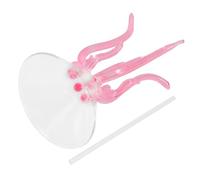 Cabilock Creative Octopus Wine Glass Reusable Cocktail Goblets for Parties Elegant Pink European Style Crystal Glassware Versatile Drinkware for Wine Whiskey and Desserts