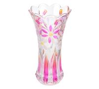 Cabilock Creative Thickened Glass Flower Vase for Flower Arranging and Indoor Plant Hydroponics Odorless and Environmental Friendly Decorative Vase Or Shopping Mall Exhibition Decor