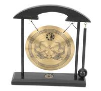 Cabilock Creative Unique Gong Craft Chic Copper Desktop Adornment for Home and Office Decor Space Saving Table Ornament Delicate Feng Shui Charm for Friends and Loved Ones