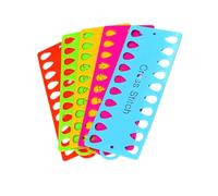 Cabilock Cross Stitch Sewing Thread Stand Space Saving and Easy to Use 15pcs Random Color with Plastic Thread Winding Plates Sewing Tools Accessories for DIY Handmade Embroidery Projects