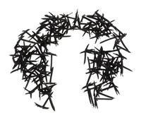 Cabilock Crow Claws for Halloween Decoration 100pcs Realistic Black Plastic with Secure Attachment and Easy Installation for Crow Making and Stuffed Animals and Education Projects
