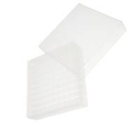 Cabilock Cryovial Tube Box Capacity Plastic Organizer with Lid for Scientific Research Units