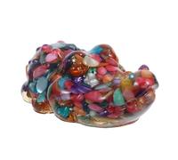 Cabilock Crystal Crocodile Figurine Home Decor Animal Crystal Figurine Glass Animal Statue