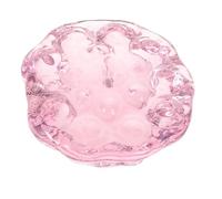Cabilock Crystal Lotus Ornament for Home Decoration Elegant Faux Floral Sculpture with Radiant Shine Minimalist European Style Crystal Seedpod Tabletop Art