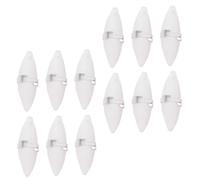 Cabilock Cuttlebone Chewing Calcium to Chew with Metal Holder 12 Sets Pet Playthings for Small Pets and Birds for Hamster Teeth Enrichment