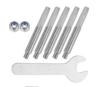 Cabilock Diamond Chainsaw Sharpening Burr Tool with Corundum Material for Precise Sharpening and High Efficiency Grinding, Silver Colour, for Garden Tool Maintenance and Mechanical Repairs
