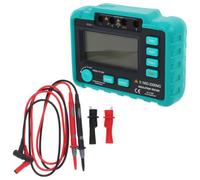 Cabilock Digital Insulation Resistance Tester Electronic Megohmmeter 500v Abs Material 1000v with Lcd Display and Backlight Portable and Accurate for Industrial Electrical Testing