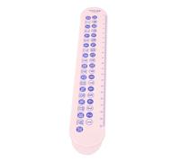 Cabilock Digital Slide Ruler for Pink Sturdy Material Math Learning Tool for Addition and Subtraction Early Arithmetic Education Suitable for Home and Kindergarten Use
