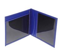 Cabilock Disability Certificate Holder Sleeve, Dark Navy Badge Wallet with Protective Cover, Id Card and Parking Permit Holder for EU Disabled Persons, Compact Size for Everyday Use