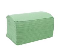 Cabilock Disposable tattoo tissue and nail table mats 125pcs paper pads individually wrapped for salon parties and nail salons gentle protection light green