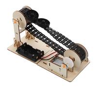 Cabilock DIY Belt Science Kit for Wooden Stem with Physics Experiments Safe Materials Educational Assembly for Elementary Students Home and School Use