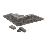 Cabilock Diy Brick 50pcs Mini Garden Kit Micro Landscape Accessories Fairy Garden Supplies Small Brick Set