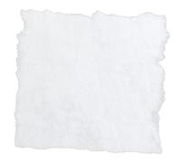 Cabilock Diy Christmas Village Decor Pattern Fake Blanket Pet Material