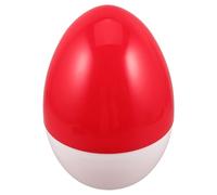 Cabilock DIY Giant Clear Capsule Shell Large Transparent Fillable Egg for Easter Hunt Party Favors Gifts Christmas Wedding Decoration White Red