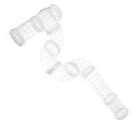 Cabilock DIY Hamster Tube Extension Kit - Lightweight Plastic Tunnel Track with Versatile Design for Hamsters and Mice Playtime and Exercise in Cage or Habitat