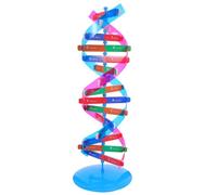 Cabilock Double Helix DNA Model DIY Science Kit - Molecular Biology Educational with Buildable DNA Structure for Genetics Classroom, Science Fair, and Laboratory Learning