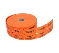 Cabilock Double Roll Raffle Tickets Per Roll Offset Paper Reward Tickets for Events Fundraisers Carnivals Auctions and Prize Drawings