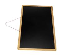 Cabilock Double-Sided Magnetic Chalkboard with Wooden Frame Portable DIY Message Board for Writing Painting Wedding Signs Crafts Menus and Home Decoration Black and White Blackboard