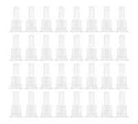 Cabilock Dropper Cap Plug 100Pcs Plastic Inner Bottle Plugs for 5-100Ml Essential Oil Bottles Suitable for Personal Aromatherapy Use
