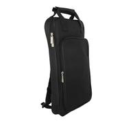 Cabilock Drumstick Backpack Large Capacity Drum Mallet Bag with Front Accessory Pocket Oxford Cloth Wear-resistant Drumsticks Container for Musicians