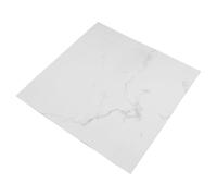 Cabilock Dryer Dust Cover Pad White Marble Pattern, Diatomaceous Earth Material and Rubber Non-slip Bottom, Square 60x60cm Washer and Dryer Protector Mat for Laundry Room Home Decor