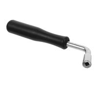 Cabilock Dulcimer Tuning Wrench Black Plastic Gooseneck Spanner for Guzheng Autoharp Harp String Adjustment Folk Instrument Accessories