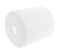 Cabilock E27 Pendant Light Glass Cylinder Lampshade 6 Inch Frosted Milky White Sturdy Replacement Shade for Home Office Lighting