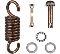 Cabilock Egg Chair Spring Hook Heavy Duty Hammock Hanging Chair Hook Accessories Kit Swing Seat Spring Replacement Parts for Indoor Outdoor Garden Metal Hanging Fittings 4.7 Inch