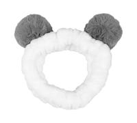 Cabilock Elastic Panda Ear Cloth Head Wrap Hairband Lightweight Comfortable for Women Knitting Headbands for Daily Life and Party Use