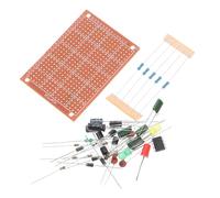 Cabilock Electronics Experiment Kit for Beginners Soldering Practice Components with Breadboard for Building Circuits and Developing Skills Electronics