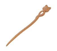 Cabilock Elegant Wooden Hair Stick with Carved Phoenix Design Traditional Chinese Hairpin for Women Hair Accessories Suitable for Formal Events and Everyday Use