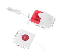 Cabilock Emergency Call Press Button for Elderly Disabled Assistance Dual Alarm Buttons for Fast Help in Hospitals Nursing Homes and Public Restrooms Easy Wall