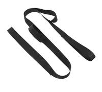 Cabilock Exercise Leg Lifter Strap for Mobility Aid with Imitation Nylon Material Black Training Leg Band for Mastering Difficult Poses and Increasing Flexibility for Knee
