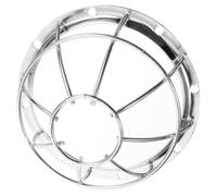 Cabilock Explosionproof Antitheft Wire Guard for Detector Protective Mesh Cover for Home and Office Security Easy Installation Compatible with Multiple Models Silver Base