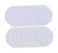 Cabilock Eyebrow Pencil Sandpaper Pads 20pcs Fine Grit Sharpening Tool for Sketch Charcoal and Crayon Pencils Students and Artists for Makeup and Art Use