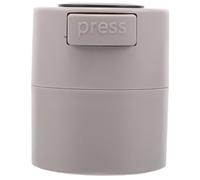 Cabilock Eyelash Glue Holder with Digital Temperature and Humidity Display Airtight Press-dispensing Storage Jar for Lash Extension Adhesive Sealed Container to Preserve Freshness and