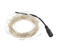 Cabilock Fairy Lights Plug in - DC 12V 10M Copper Wire String Lights for Indoor Outdoor Lighting Warm White for Weddings, Christmas, Bedroom, Patio & Party