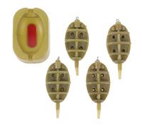 Cabilock Fishing Feeder Bait Holder Coarse Fishing Tackle Lure Tool for Carp Anglers with Weight Options for Enhanced Bait Control and Improved Catch Rate