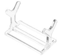 Cabilock Fishing Lure Display Stand Acrylic Rack for Desktop Bait Holder Multi-purpose Small Commodity Showcase Modern Elegant Design for Fishing Shops and Home Use